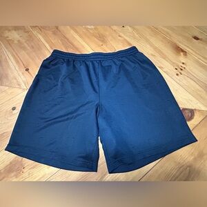 Men's Navy Blue Athletic Shorts
